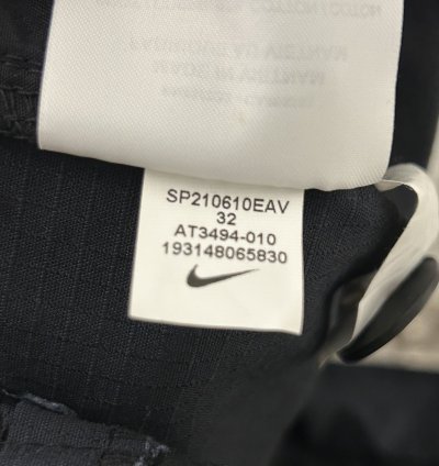 Nike Sb Cargo Black Pants Ripstop Flex Ftm Ss20