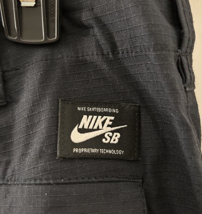 Nike Sb Cargo Black Pants Ripstop Flex Ftm Ss20