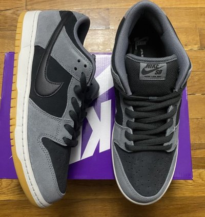 Size 13 - Nike Sb Dunk Low Dark Smoke Grey Black Men