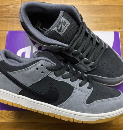 Size 13 - Nike Sb Dunk Low Dark Smoke Grey Black Men