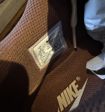 Size 7 Nike Travis Scott Zoom Field Jaxx Light Chocolate