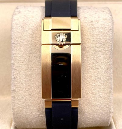 Rolex Daytona 116518ln Yellow Gold Oysterflex Black Dial Unworn 2023