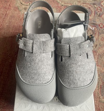 Dior Birkenstock Wool Rubber 43 10 2022