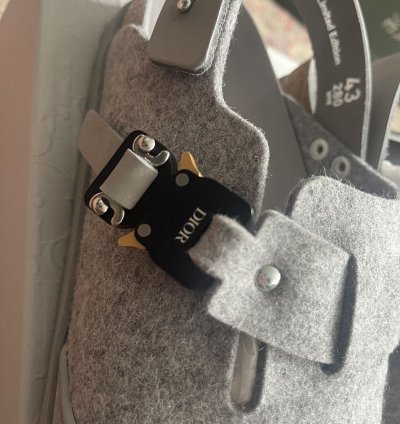 Dior Birkenstock Wool Rubber 43 10 2022