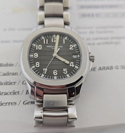 Patek Philippe Aquanaut 5167 1a 40mm Auto Luxury Watch Gorgeous 2010 Papers