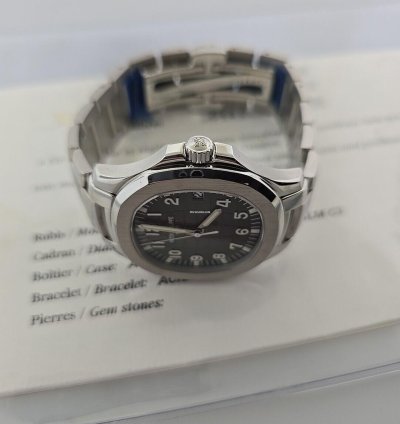 Patek Philippe Aquanaut 5167 1a 40mm Auto Luxury Watch Gorgeous 2010 Papers