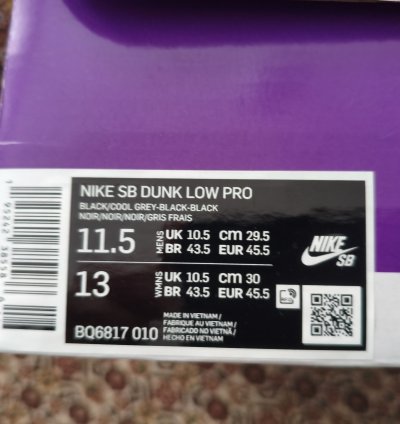 Nike Sb Dark Smoke Grey Us11 5 Eu45 5