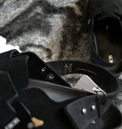 Dior By Birkenstock Tokio Mule Black