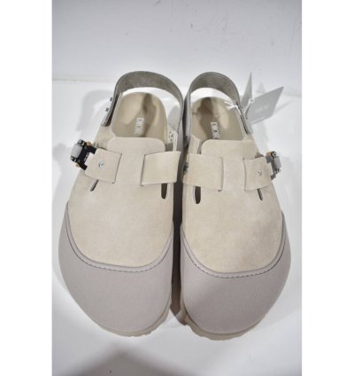 Dior By Birkenstock Tokio Mule Nubuck Suede Flat Sandal