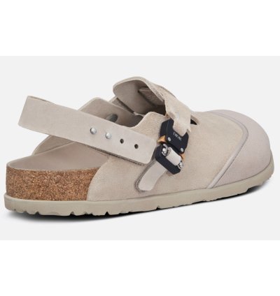 Dior By Birkenstock Tokio Mule Nubuck Suede Flat Sandal