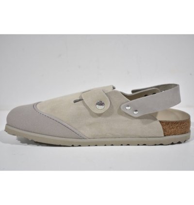 Dior By Birkenstock Tokio Mule Nubuck Suede Flat Sandal