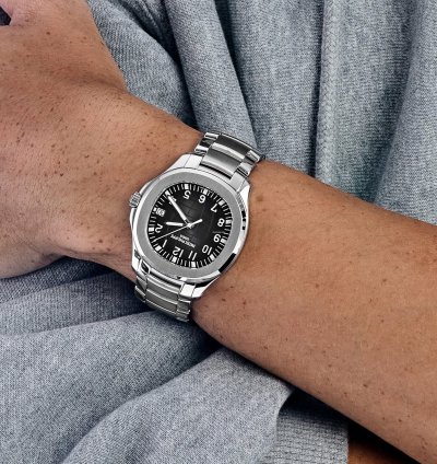 Patek Philippe Aquanaut 5167 1a-001 Selfwinding Stainless Steel Black Dial 2014
