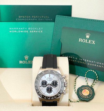 Rolex Daytona 116519 Ghost Silver Dial Oysterflex 2023