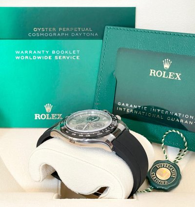 Rolex Daytona 116519 Ghost Silver Dial Oysterflex 2023