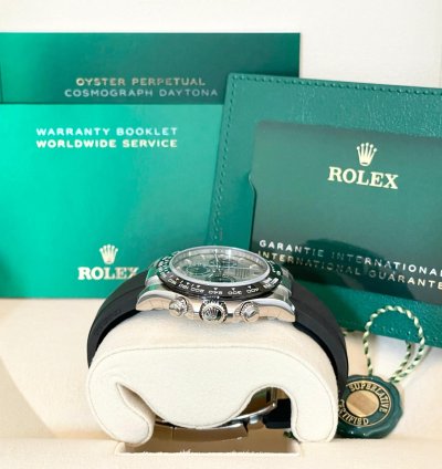 Rolex Daytona 116519 Ghost Silver Dial Oysterflex 2023