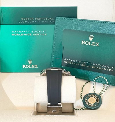 Rolex Daytona 116519 Ghost Silver Dial Oysterflex 2023
