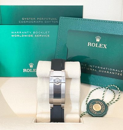 Rolex Daytona 116519 Ghost Silver Dial Oysterflex 2023