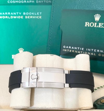 Rolex Daytona 116519 Ghost Silver Dial Oysterflex 2023