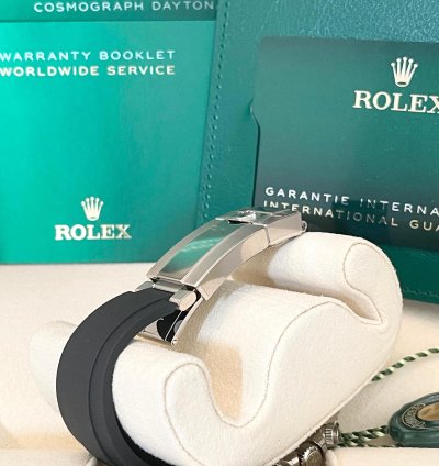 Rolex Daytona 116519 Ghost Silver Dial Oysterflex 2023