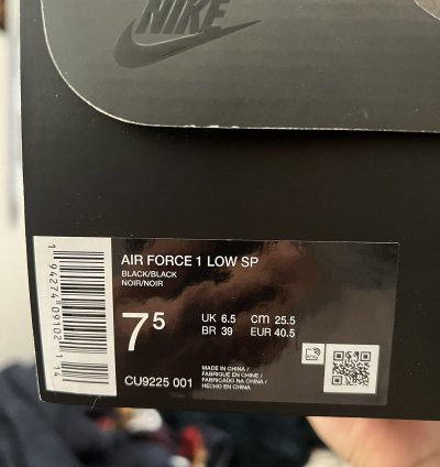 Supreme Nike Air Force 1 Low 2 Stussy Tees