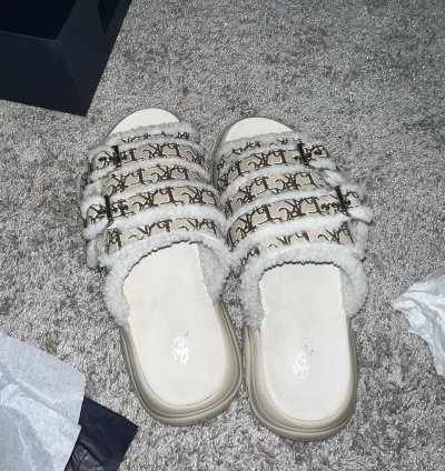 Dior Cactus Jack Cream Sandals