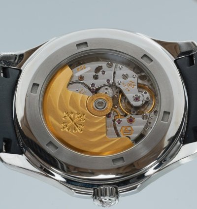Patek Philippe Aquanaut 5167a Stainless Steel Black Dial Bracelet And Rubber