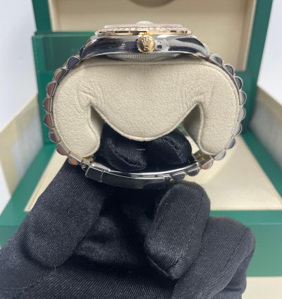 Rolex Datejust 36 Rolesor Datejust 36 Watch - Yellow Diamond Bezel - White Mother-of-pearl Jubilee 126283