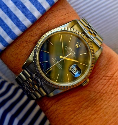 Rolex Datejust 36 Tiffany Datejust 36 Full Set Box Papers 16220