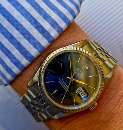 Rolex Datejust 36 Tiffany Datejust 36 Full Set Box Papers 16220