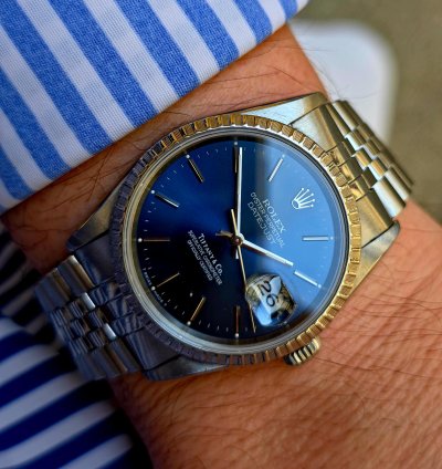 Rolex Datejust 36 Tiffany Datejust 36 Full Set Box Papers 16220