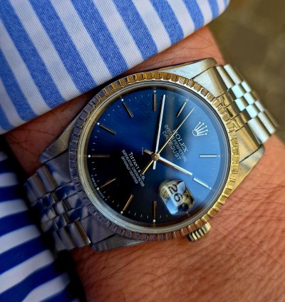 Rolex Datejust 36 Tiffany Datejust 36 Full Set Box Papers 16220