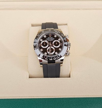 Rolex Daytona 116519ln Daytona Diamond Dot Dial Unworn Full Set