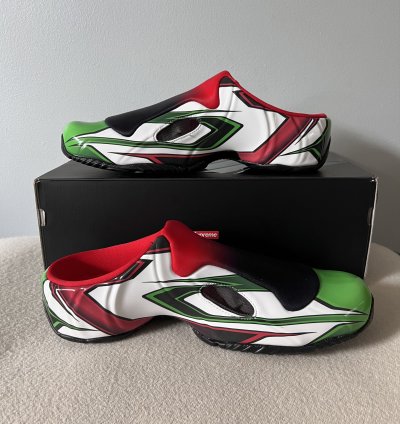 Supreme Nike Clogposite In White Green