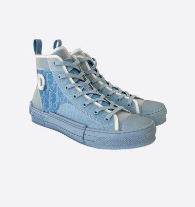 Dior Daniel Arsham Blue Oblique B23 Sneakers