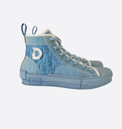 Dior Daniel Arsham Blue Oblique B23 Sneakers
