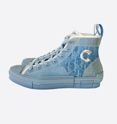 Dior Daniel Arsham Blue Oblique B23 Sneakers