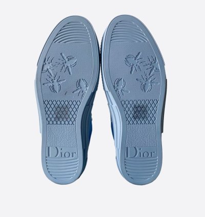 Dior Daniel Arsham Blue Oblique B23 Sneakers