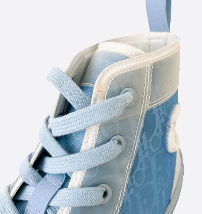 Dior Daniel Arsham Blue Oblique B23 Sneakers