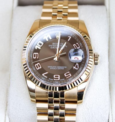 Rolex Datejust 36 Very Rare 116238 Red Date Fullset