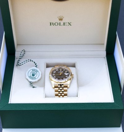 Rolex Datejust 36 Very Rare 116238 Red Date Fullset