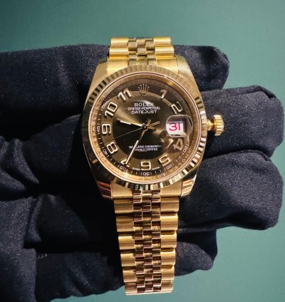 Rolex Datejust 36 Very Rare 116238 Red Date Fullset