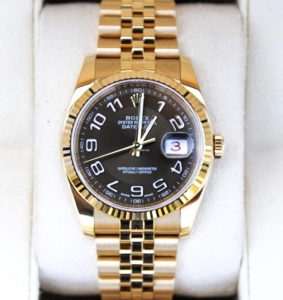 Rolex Datejust 36 Very Rare 116238 Red Date Fullset