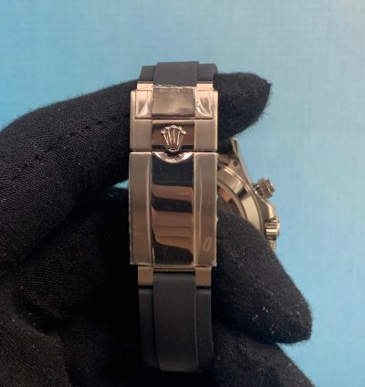 Rolex Daytona 116519ln Daytona White Gold Diamond Oysterflex