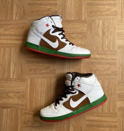 Nike Sb Dunk High - Cali 2014 Size 12