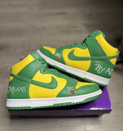 Nike Sb Dunk High - Supreme By Any Means 2022