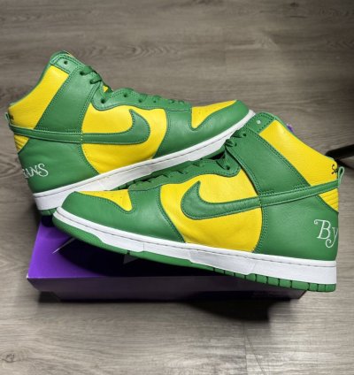 Nike Sb Dunk High - Supreme By Any Means 2022