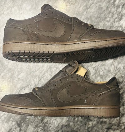 Travis Scott Air Jordan 1 Low Og Dark Mocha Final Drop