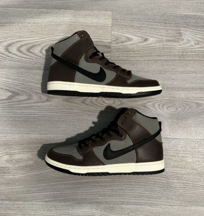 Nike Sb Dunk High Baroque Brown - Size 10 Men us