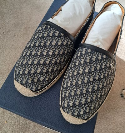 Dior Espadrilles Eu 44 Us 11 Uk 10