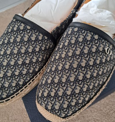 Dior Espadrilles Eu 44 Us 11 Uk 10